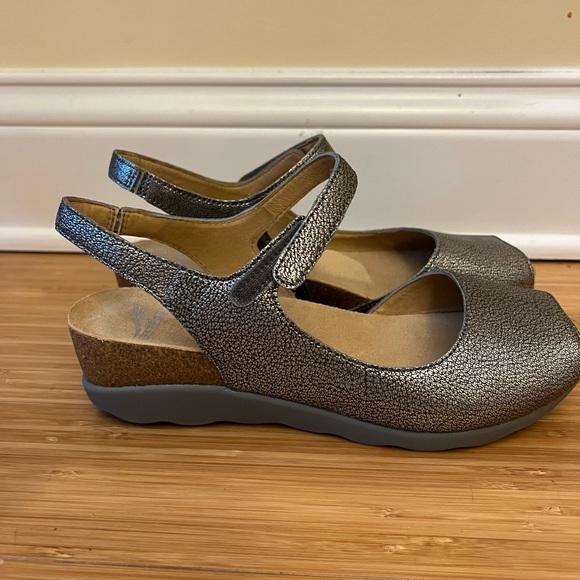 Dansko Shoes Dansko Marcy Slipon Wedge Sandals Size Euro 4 Poshmark